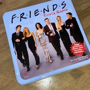 Friends trivia board game